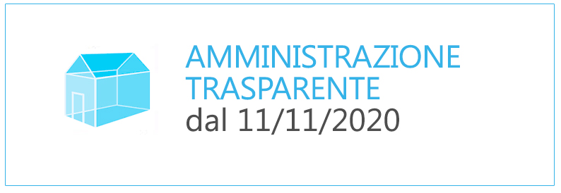 Nuova amministrazione trasparente